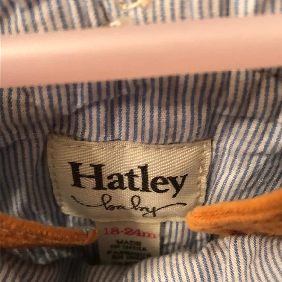 Hatley Orange Kids Overalls - Picture 3 of 9